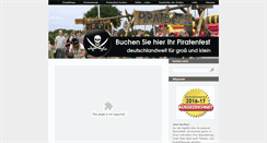 Desktop Screenshot of piraten-spektakel.de